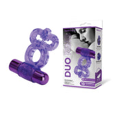Bodywand Duo Ring for Couples Intimacy Enhancement Purple Cock Rings Vibrating